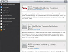 Tablet Screenshot of mycordblood.familycord.com